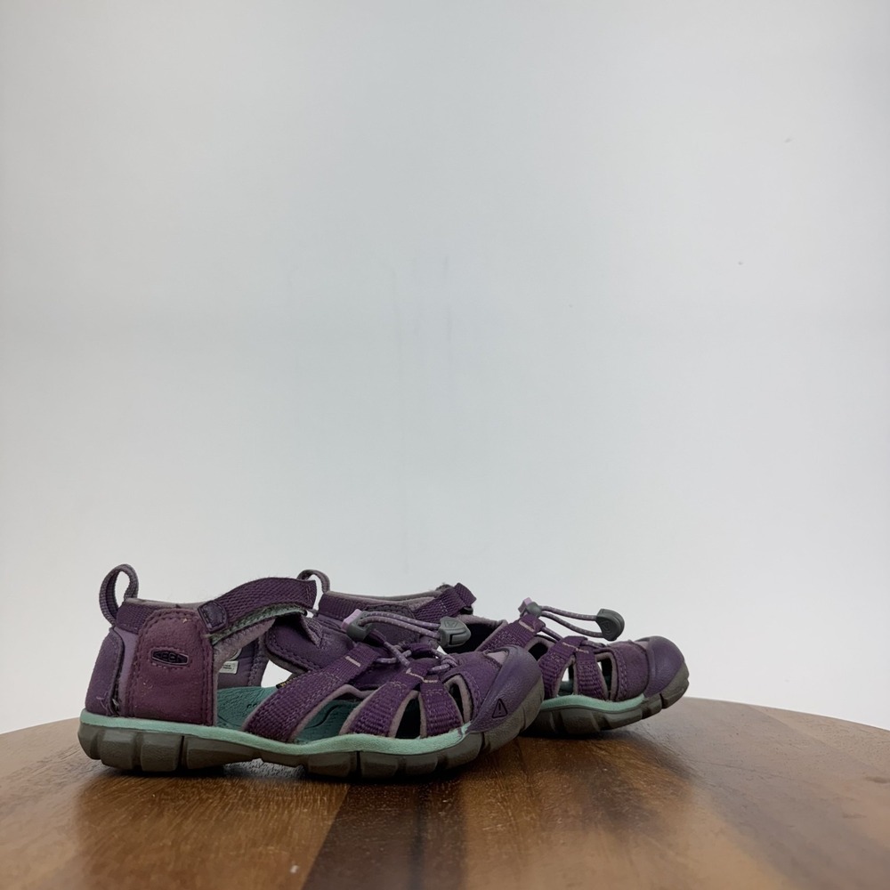 Little Kids Girls Keen Seacamp II CNX‎ Purple Strappy Waterproof Sandals Size 12